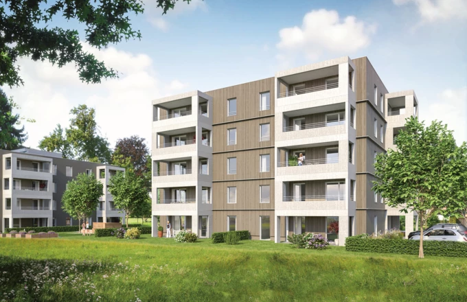 Mehr Wohn(t)raum für Wolfurt: Hier entstehen 33 hochwertige Wohnungen.  Mehr Wohn(t)raum für Wolfurt: Hier entstehen 33 hochwertige Wohnungen.